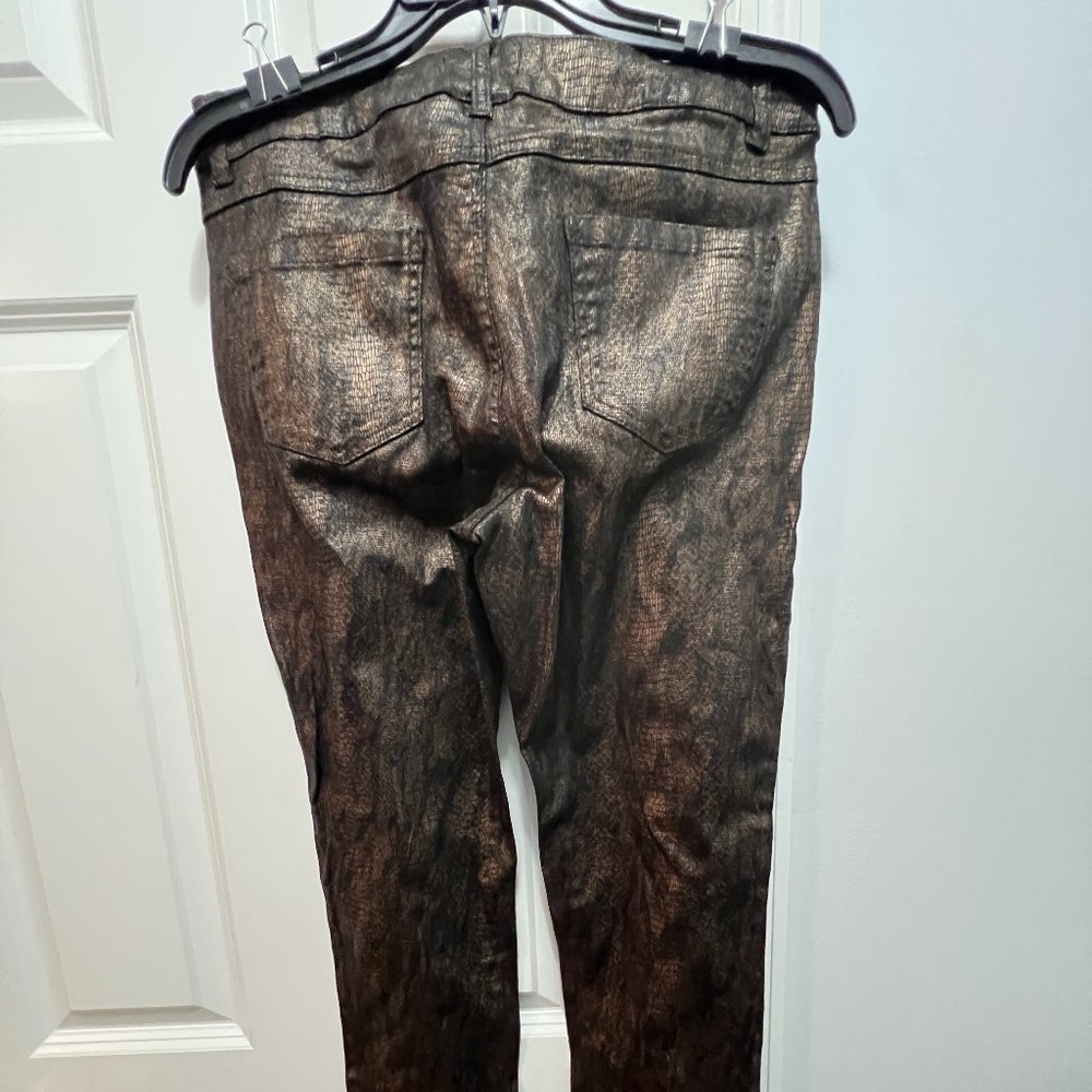 Tribal size 10 black/ gold  skinny jeans